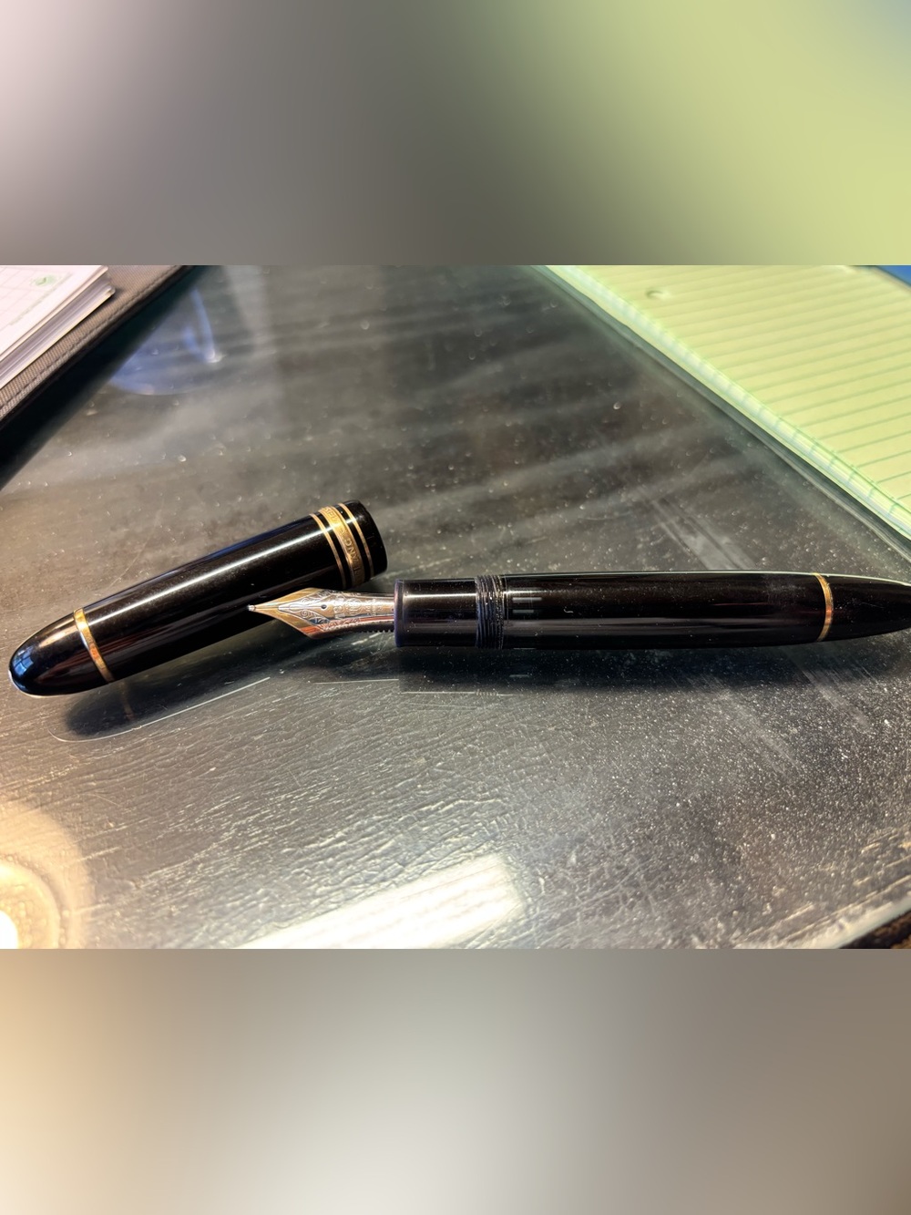 Montblanc Meisterstuck Fountain Pen with Gold Nib - Classic Writing Instrument